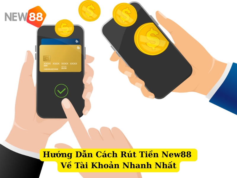 hướng dẫn cách rút tiền new88 về tài khoản nhanh nhất
